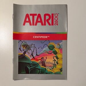 Atari 2600 Centipede Game Manual